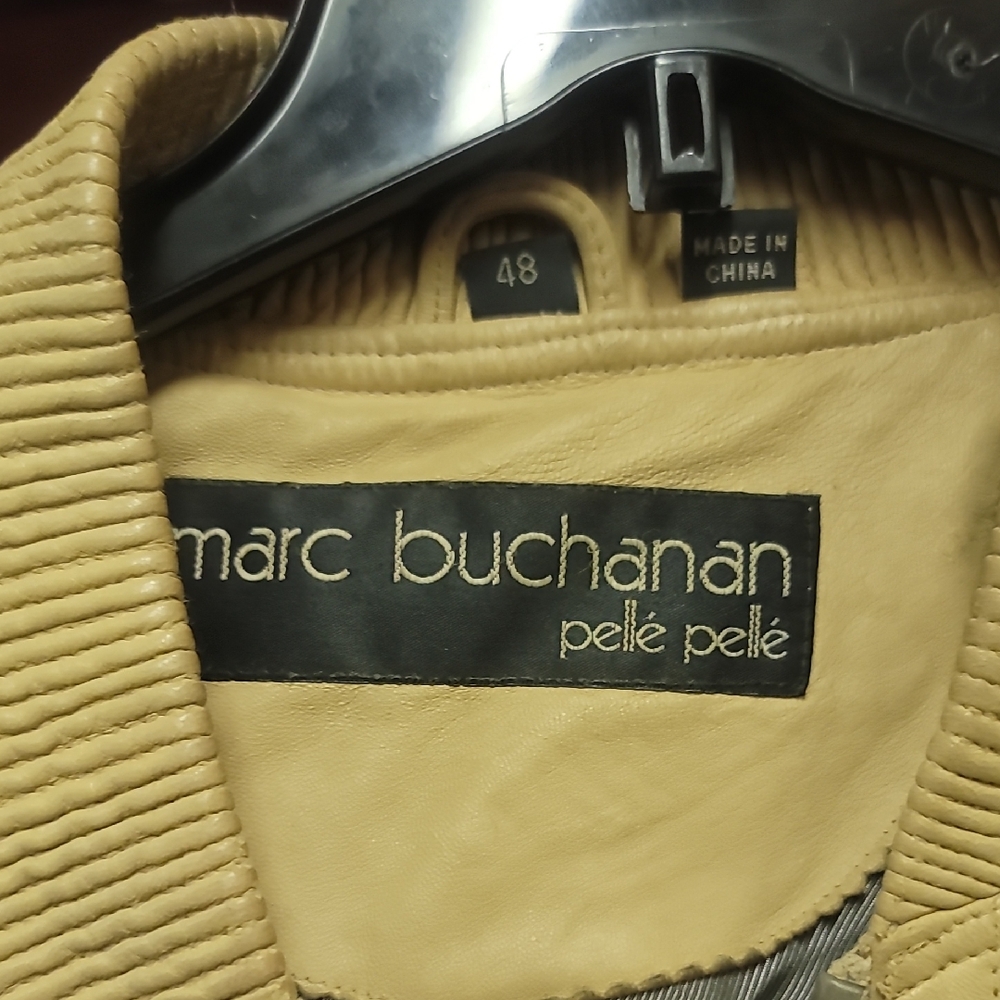 Pelle Pelle Tan Leather Bomber Jacket